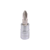 Cumpara ieftin Bit cruce PH2 cu adaptor 37 mm 1/4&quot; Yato YT-04412