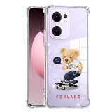 Husa antisoc pentru oppo reno13 f, airbag pro, let&acirc;s move forward