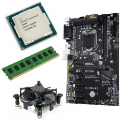 Kit Placa de baza GIGABYTE H110-D3A, 6th gen, Intel DualCore G3930 2.9GHz, 1x... foto