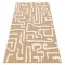SPARK 0711A covor bej / cremă - Labirint, sisal, structural, 180x270 cm