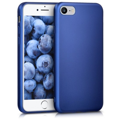 Husa pentru Apple iPhone 8 / iPhone 7 / iPhone SE 2, Silicon, Albastru, 40350.64 foto
