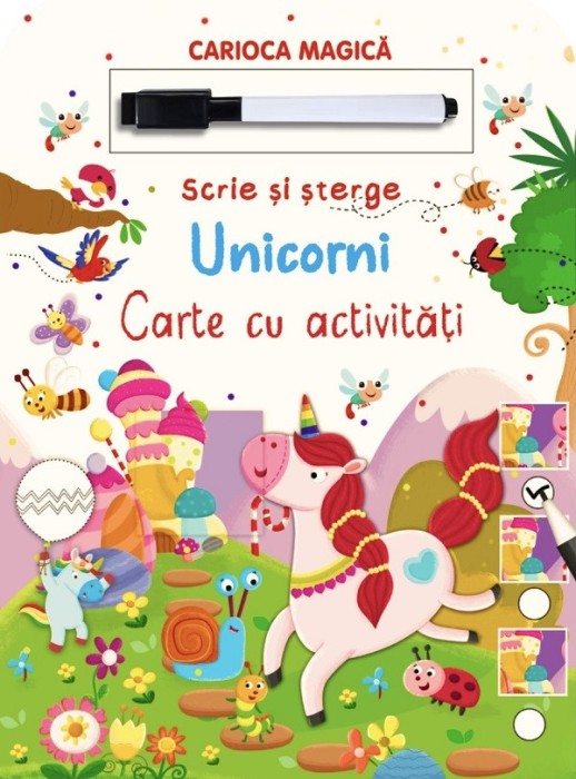 Unicorni Scrie Si Sterge, - Editura Flamingo