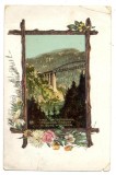 AD 930 C. P. VECHE - TIROL ARLBERGBAHN TRISANNA-VIADUKT-CIRCULATA 1900 CAMPULUNG