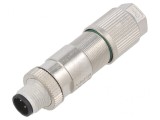 Mufă M12 4 PIN Ethernet Pe Cablu IDC Drept 60V
