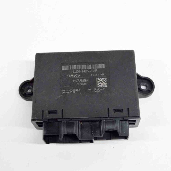 Modul de control ușă st&acirc;nga față FORD PUMA J2K, CF7 2022 OEM: 10522566,LU5T-14F144-AF,LU5T-14C108-AF,LU5T-14B533-AF 17221639
