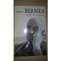 Indemn la simplitate- Ernest Bernea