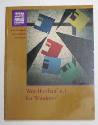 WordPerfect 6.1 FOR WINDOWS by HUTCHINSON ...SCHULER , 1995 foto