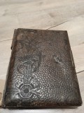 Album foto vechi poze cabinet Art Nouveau Jugendstil anii 1900