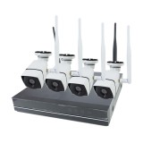 Resigilat : Kit supraveghere video PNI House WiFi504 NVR 8 canale 1080P si 4 camer