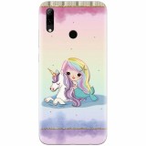 Husa silicon pentru Huawei P Smart 2019, Mermaid Unicorn Play