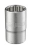 Stanley 1-17-058 Tubulara scurta in 12 puncte 1/2&quot;-15mm ProAdvanced PowerfulTools