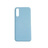 Husa silicon soft-touch compatibila cu Samsung Galaxy A30s / A50, Milky Blue, ALC MOBILE