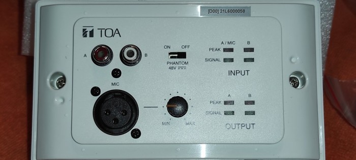 TOA M-822IO Audio Input Output Module REMOTE - CITITI CU ATENTIE PRODUS NOU IN CUTIE NEFOLOSIT