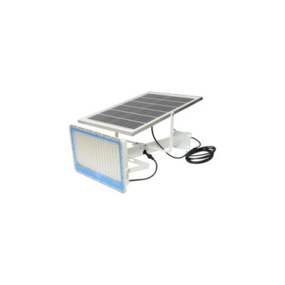 Proiector LED 400W, 6500K cu panou solar 28W telecomanda si baterie 40Ah Breckner Germany Cod: BK69669 Automotive TrustedCars foto
