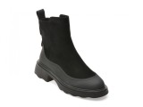 Ghete GRYXX negre, 48136, din piele intoarsa