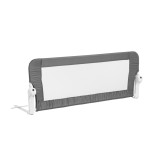 Bariera de protectie, BabyJem, 120 x 48,5 cm, gri