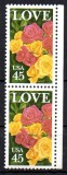 SUA 1988, Flora, serie neuzata x 2, MNH, Nestampilat