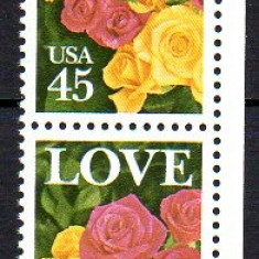 SUA 1988, Flora, serie neuzata x 2, MNH