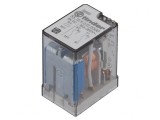 Releu electromagnetic DPDT 12VDC 20A PCB, Finder