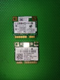 Cumpara ieftin Placa wireless wlan mini PCIe half Broadcom BCM943224HMS 300mbps 802.11b/g/n