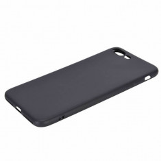 Husa protectie Oppo A7, carcasa spate telefon, TPU, neagra foto