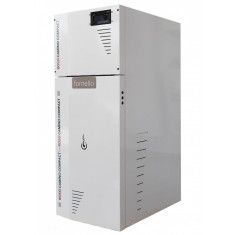 Pachet control de la distanta Centrala termica pe peleti Fornello Rossi Camino Compact 35 kw, pompa, vas expansiune, tiraj fortat, arzator inox si ter