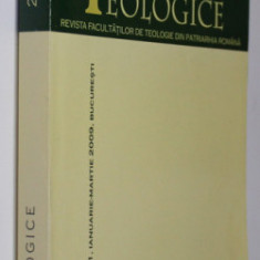 STUDII TEOLOGICE - REVISTA FACULTATILOR DE TEOLOGIE DIN PATRIARHIA ROMANA , ANUL V , NR. 1 , IANUARIE - MARTIE , 2009