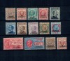 Tripolitania Italiana 1909 - Uzuale, supratipar pe Italia, serie neștampilata cu șarniere