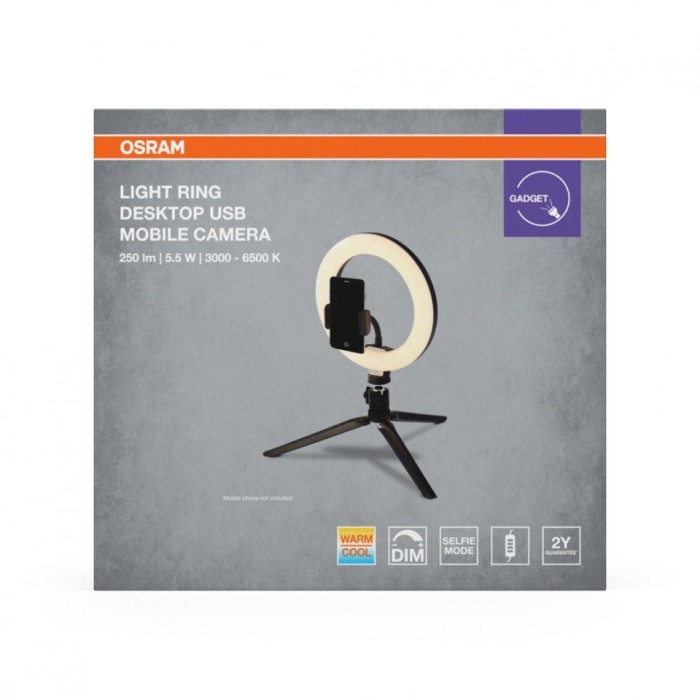 MOBILE CAMERA LIGHT RINGDESKTOPUSB OSRAM