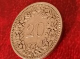 20 rappen 1893 [poze]. Discount conform descriere [10 - 20 %. Vezi descrierea.].