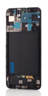 LCD Samsung Galaxy A50, A505, Negru, Service Pack foto
