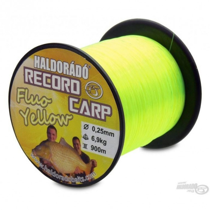 Haldorado - Fir Record Carp Fluo Yellow 0,35mm 750m - 12,75kg