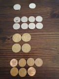 Colecție de 21 monede rom&acirc;nești 1982-2003 (vezi descriere detaliata)