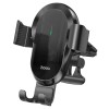 Incarcator Auto Wireless HOCO, CA105 Guide, Quick Charge, 15W, Negru