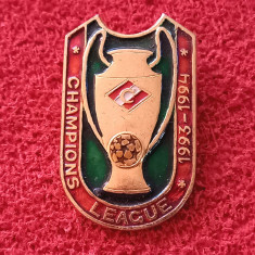 Insigna fotbal - SPARTAK MOSCOVA (Champions League 1993-1994)
