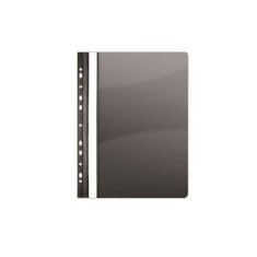 Dosar A4 Noki plastic cu sina si multiperforatii 25/set Dosar A4 Noki negru plastic cu sina si multiperforatii 25/set