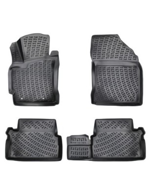 Set covorase auto din cauciuc tip tavita Toyota Auris II 2012-2018 foto