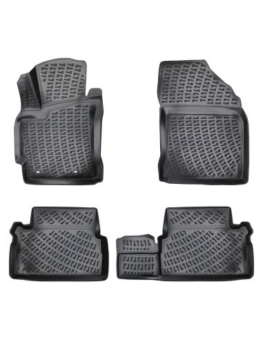 Set covorase auto din cauciuc tip tavita Toyota Auris II 2012-2018