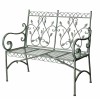 Banca Fier Forjat Antik Green AJA280 Gradina Terasa 111x50x100 cm