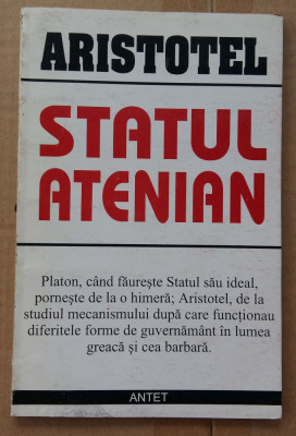 (C504) ARISTOTEL - STATUL ATENIAN foto