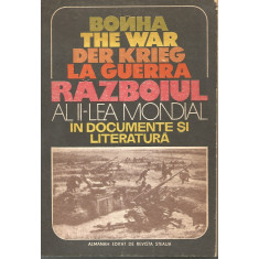 Razboiul al II-lea mondial in documente si literatura