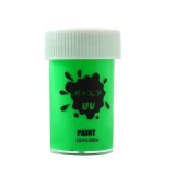 Cumpara ieftin Vopsea pentru fata si corp 15 ml, culoare verde, pigment fosforescent fluorescent, activare cu apa, efect UV