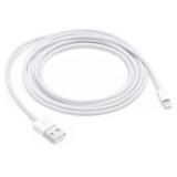 Cablu de date si incarcare MD819ZM/A, USB to Lightning pentru Apple iPhone 5/6/7/8/X/XS/XSMAX/XR, 2m, Foxconn, Bulk, Oem
