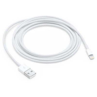 Cablu de date/incarcare MD818ZM/A, USB to Lightning, pentru iPhone 5/6/7/8/X/XS/XSMAX/XR,1m, Foxconn foto