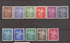 LP 131 Romania -1939 - STRAJA TARII SFANTUL GHEORGHE SERIE, nestampilat