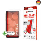 Folie pentru iPhone 11, Displex Real Glass + Case, Clear