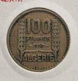 Algeria 100 Francs 1950 moneda km # 93