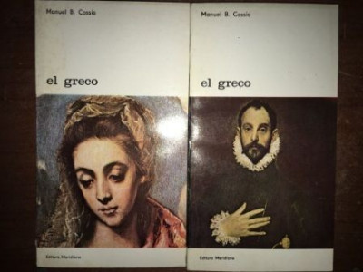 El greco 1, 2- Manuel B. Cossio foto