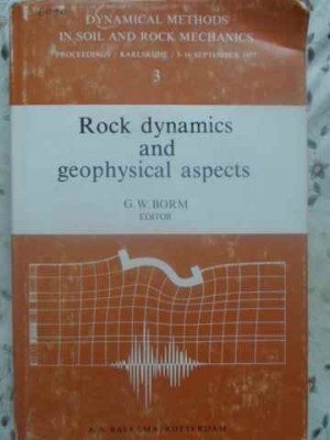 ROCK DYNAMICS AND GEOPHYSICAL ASPECTS-G.W. BORM-231541 foto