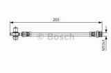 Conducta / cablu frana VW TOURAN (1T1, 1T2) (2003 - 2010) BOSCH 1 987 481 519